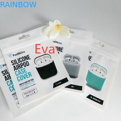 Chất liệu nhựa Zip Túi niêm phong Xử lý bề mặt In với lỗ treo Euro