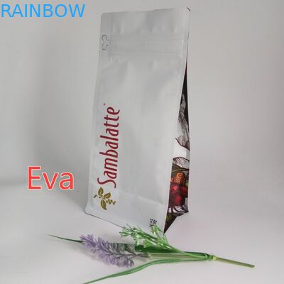 Zipper có thể kéo lại đứng lên Túi đáy phẳng cho bao bì thức ăn chăn nuôi