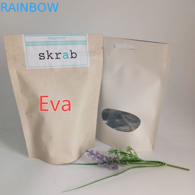 Zipper có thể kéo lại đứng lên Túi đáy phẳng cho bao bì thức ăn chăn nuôi