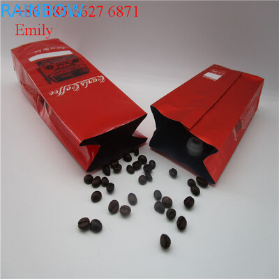 Dây kéo túi giấy đóng gói 250g 500g với các van một chiều