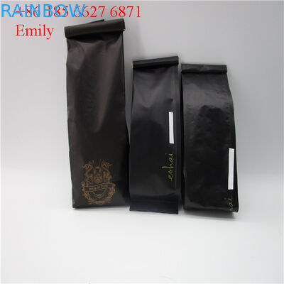 Dây kéo túi giấy đóng gói 250g 500g với các van một chiều