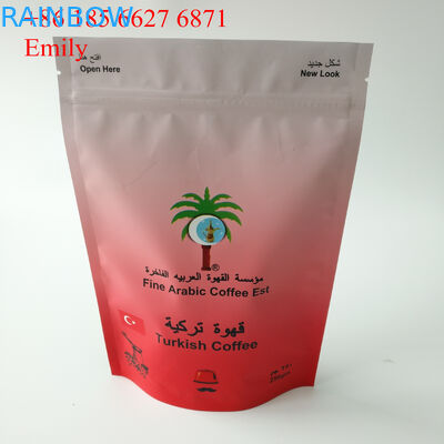 Dây kéo túi giấy đóng gói 250g 500g với các van một chiều