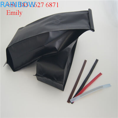 Chất liệu nhựa PET Túi nhôm có hiệu ứng màu bóng với Tin Tie 10000 chiếc