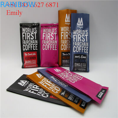 Chất liệu nhựa PET Túi nhôm có hiệu ứng màu bóng với Tin Tie 10000 chiếc