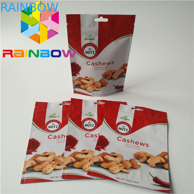 Dry Nut Stand Up Pouch Bao bì Eco - Thân thiện với màu trong suốt