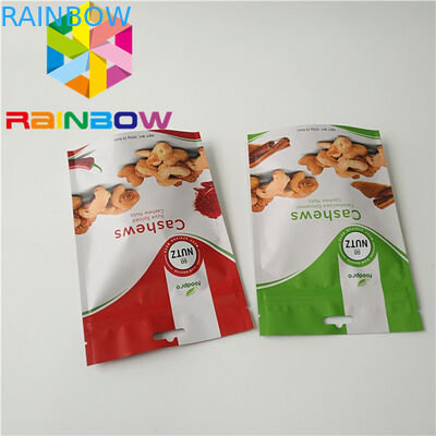 Dry Nut Stand Up Pouch Bao bì Eco - Thân thiện với màu trong suốt