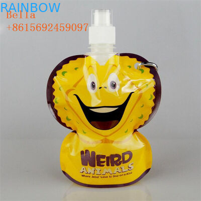 Bao bì túi xách bơm được in tùy chỉnh, túi bơm nước trong rõ ràng có thể tái sử dụng cho đồ uống