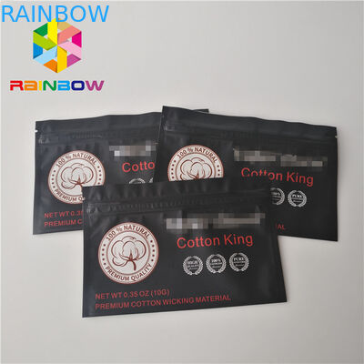 Stand Up Zip Seal Túi Trang điểm cho khuôn mặt Bông tròn đẹp Beauty Fr-20181019-2