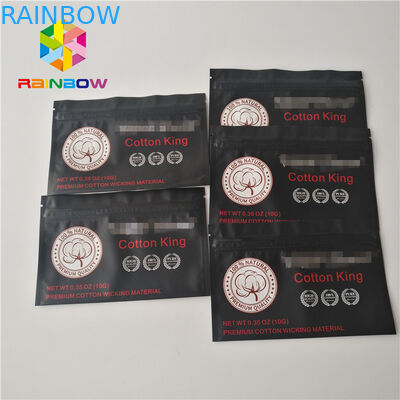 Stand Up Zip Seal Túi Trang điểm cho khuôn mặt Bông tròn đẹp Beauty Fr-20181019-2