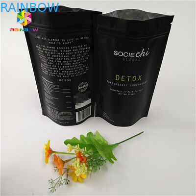 Laminated Mylar Snack Bag Packaging, Aluminum Foil Zipper Bag For Beef Powder Nut