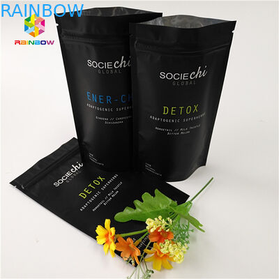 Laminated Mylar Snack Bag Packaging, Aluminum Foil Zipper Bag For Beef Powder Nut