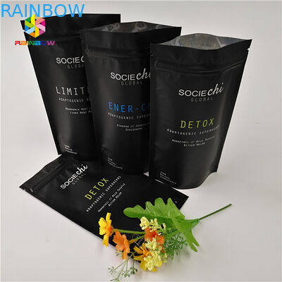 Laminated Mylar Snack Bag Packaging, Aluminum Foil Zipper Bag For Beef Powder Nut