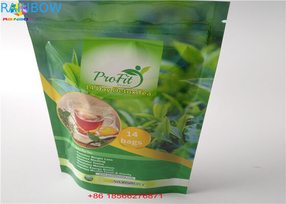 Túi nhôm Lá Túi nhựa Bao bì Ba mặt kín với Ziplock