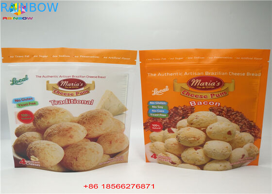 Ziplock Tear Notches Moisture Proof Up Up Day Day Túi nhôm cho Snack