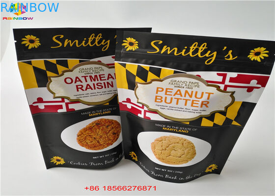 Ziplock Tear Notches Moisture Proof Up Up Day Day Túi nhôm cho Snack