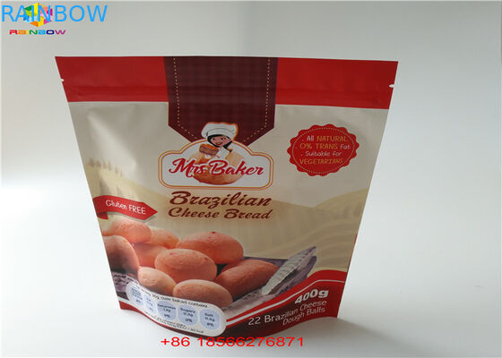 Ziplock Tear Notches Moisture Proof Up Up Day Day Túi nhôm cho Snack