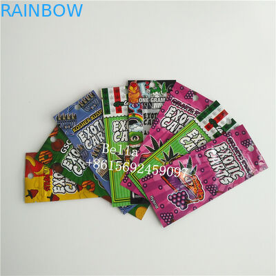 Vape Cartridge Đứng lên Túi Bao bì Logo tùy chỉnh Khóa Zip Chứng nhận của SGS