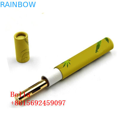 Vòng CBD Oil Paper Box Bao bì hình trụ Hình trụ Logo tùy chỉnh cho thảo dược