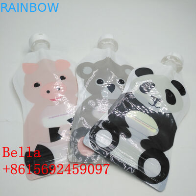 Đồ uống nước uống túi xách xách bao bì Logo tùy chỉnh túi niêm phong nhiệt