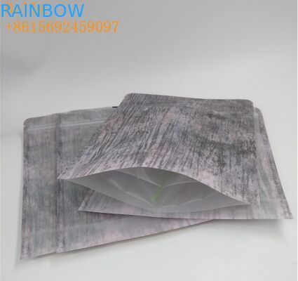 Cấp thực phẩm Đứng lên túi Túi nhựa Tùy chỉnh mờ Kết thúc cho đóng gói trà