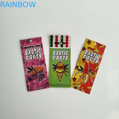 Ba túi nhựa kín Bao bì Đóng gói Zip Vape Oil Pen Cartridge Bag