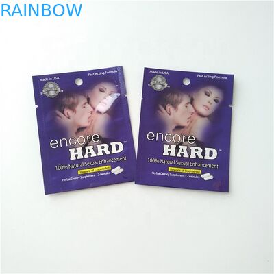 CMYK Màu Lá Túi Bao bì Viên nang Viên nang Bao bì Túi Mylar Túi