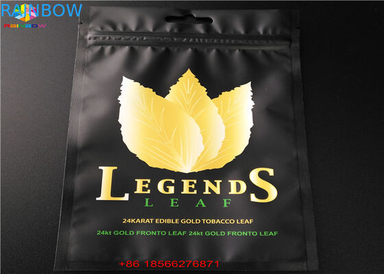 Mờ mờ Hologram Lá Zip Khóa Túi Mặt nạ Mặt nạ Mỹ phẩm Mẫu phẳng Túi