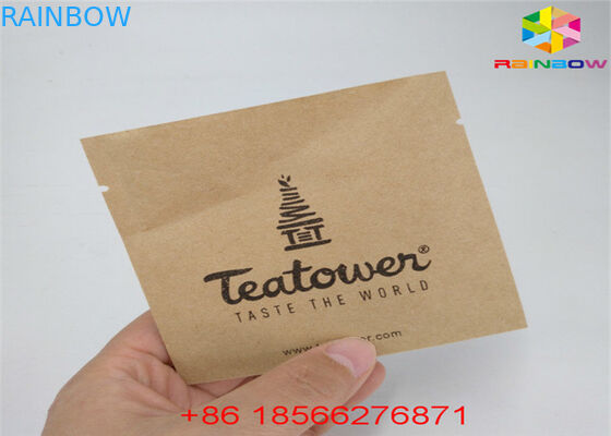 Trà Matcha đứng lên Zipper Zipper Vật liệu nhiều lớp Nhôm tái chế Giấy kraft