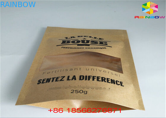 Trà Matcha đứng lên Zipper Zipper Vật liệu nhiều lớp Nhôm tái chế Giấy kraft