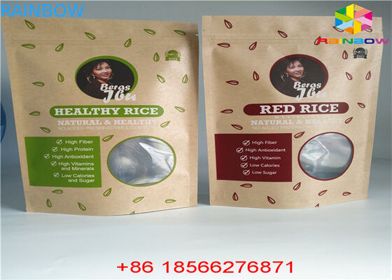 Túi giấy tùy chỉnh có thể tái sử dụng Túi đựng thực phẩm