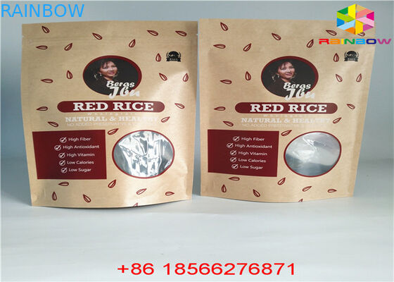 Túi giấy tùy chỉnh có thể tái sử dụng Túi đựng thực phẩm