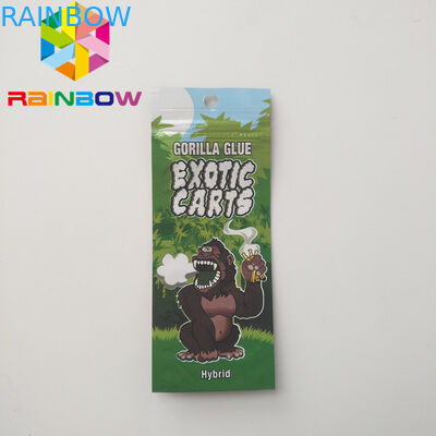Hologpson Vape Cartridge Túi nhựa Bao bì Ziplock Cbd Oil Exotic