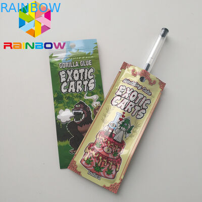 Hologpson Vape Cartridge Túi nhựa Bao bì Ziplock Cbd Oil Exotic