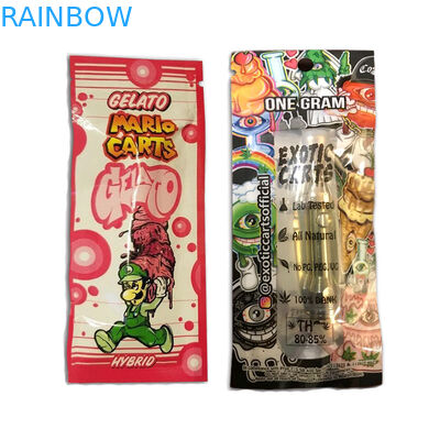 Hologpson Vape Cartridge Túi nhựa Bao bì Ziplock Cbd Oil Exotic