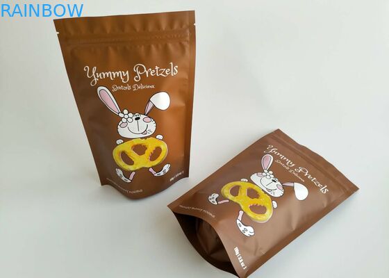 Nhôm Lá Cá Thực phẩm Túi nhựa Bao bì In ống đồng với Zipper