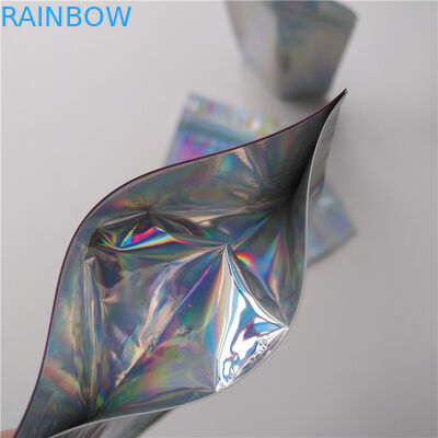 Nhựa Thực phẩm Cà phê Ăn được Hình ba chiều Túi trang điểm trong suốt Túi hologram