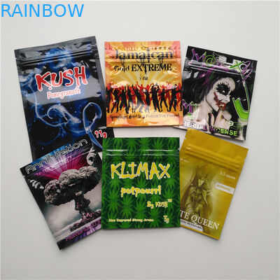 Hương thảo dược Túi nhựa nhỏ Gummies ăn được Bears Frogies Candies Bag