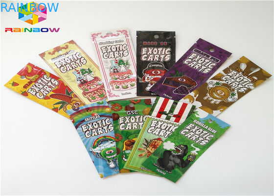 Thảo dược hương nhang túi nhựa AC1003 CBD Vape Oil Cartridge Áp dụng