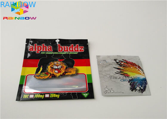 Thảo dược hương nhang túi nhựa AC1003 CBD Vape Oil Cartridge Áp dụng