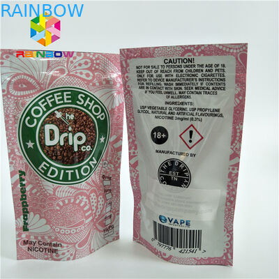 Vật liệu nhiều lớp Túi nhựa Bao bì Ziplock Đứng lên Túi với Van một chiều