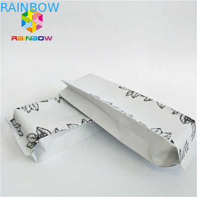 Giấy kraft bên Gusset đứng lên túi cà phê, túi nhựa kín