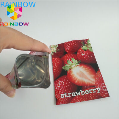 Bao bì bằng nhựa có mùi thơm Bao bì Ziplock Mylar Túi CBD Hemp Weed Bao bì