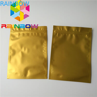 Poly Ziplock Túi nhựa Mylar Bao bì Nhôm Lá Đứng lên Zipper Bag cho Snack
