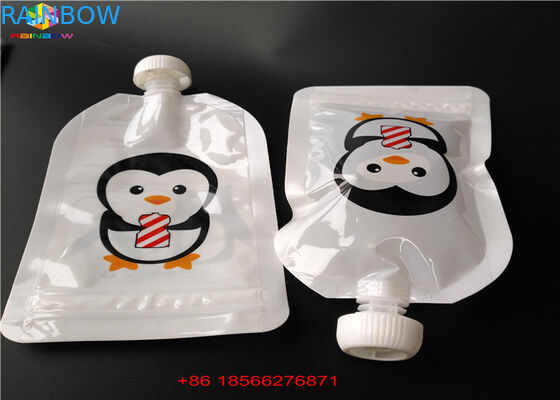 FDA / SGS Spout Túi Bao bì Nhôm Lá Đứng lên cho Thực phẩm / Đồ uống lỏng