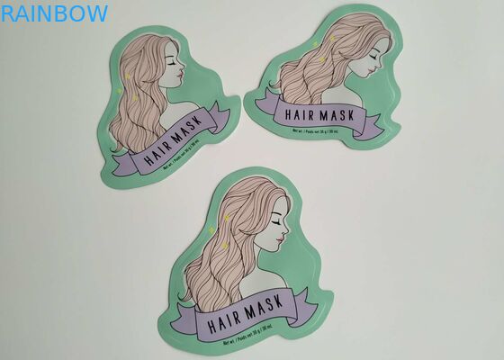 Hình dạng đặc biệt Nhôm lá Side Gusset Túi nhựa mỹ phẩm Tấm mặt