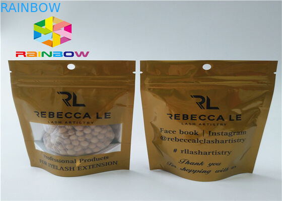 CMYK In túi đóng gói nhiệt, mùi chống đứng túi dây kéo túi