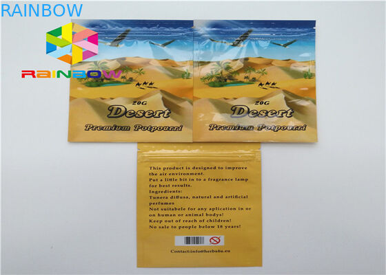 Túi hương thảo dược Túi nhựa Bao bì Kratom Túi năng lượng Thuốc khóa kéo