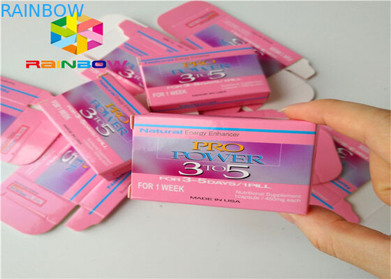 Hộp giấy kỹ thuật số Bao bì 350g Vật liệu giấy Kích thước tùy chỉnh Chứng nhận của SGS / FDA