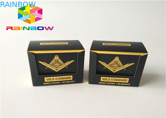 Hộp giấy kỹ thuật số Bao bì 350g Vật liệu giấy Kích thước tùy chỉnh Chứng nhận của SGS / FDA