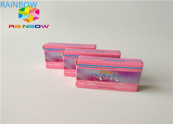 Hộp giấy kỹ thuật số Bao bì 350g Vật liệu giấy Kích thước tùy chỉnh Chứng nhận của SGS / FDA